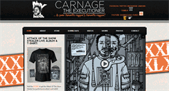 Desktop Screenshot of carnagetheexecutioner.com